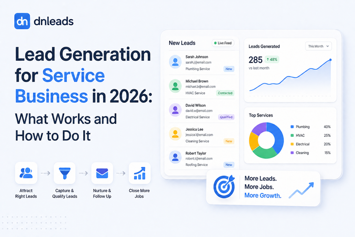 Lead Generation for Service Business in 2026: What Works and How to Do It