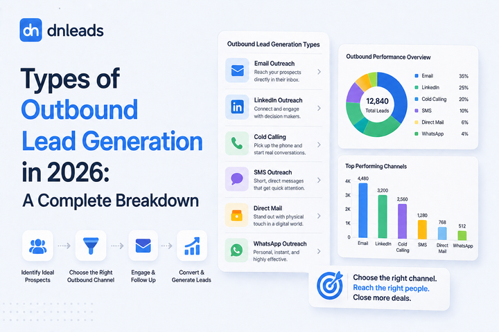 Types of Outbound Lead Generation in 2026: A Complete Breakdown